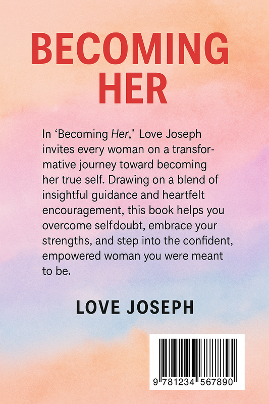 Becoming Her- A Faith-Based Journey to the Woman God Called You to Be- Love Joseph